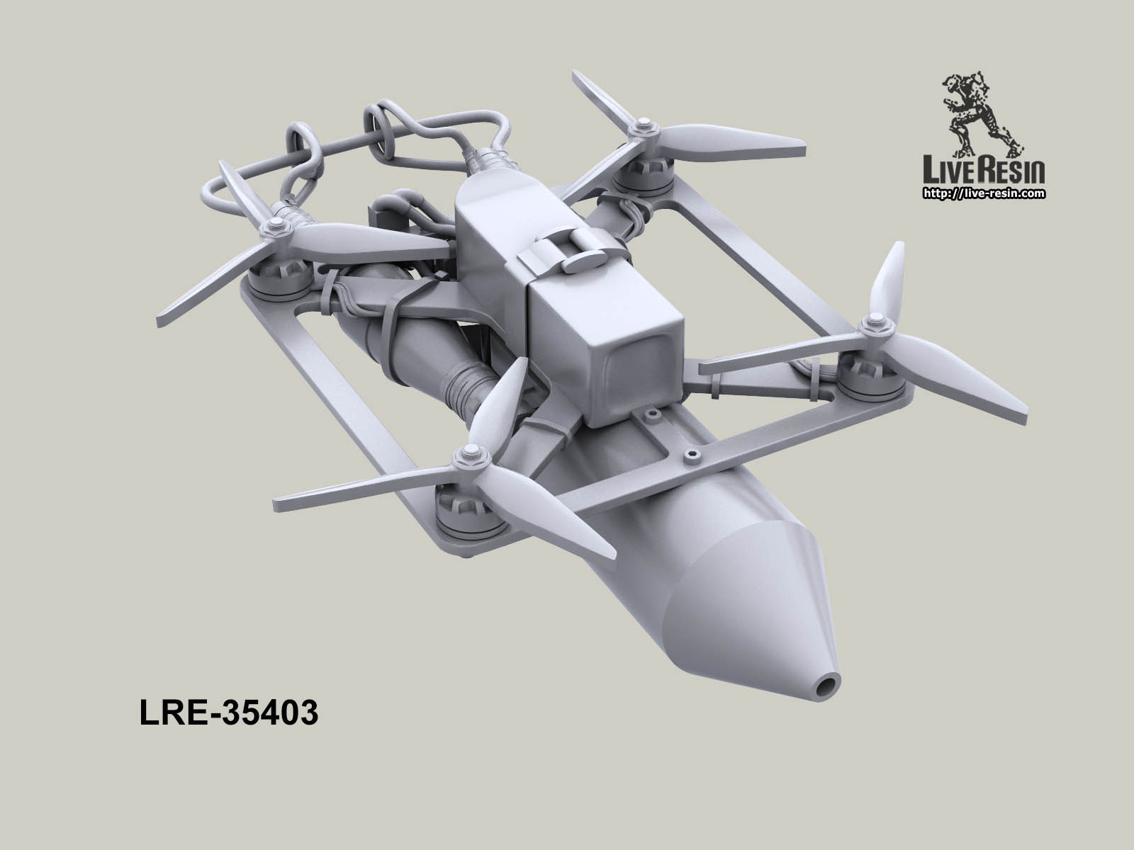 LRE35403 Дрон камикадзе на оптиковолокне (Не для свободной продажи) Live Resin