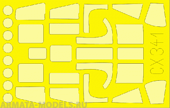 CX341ED  Окрасочная маска SeaKing AEW.2 for CyberHobby 1/72