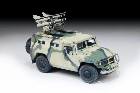 3682 Российский бронеавтомобиль Тигр с ПТРК Корнет Звезда