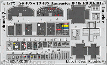 SS485ED  Lancaster B Mk.I/B Mk.III interior S.A. 1/72