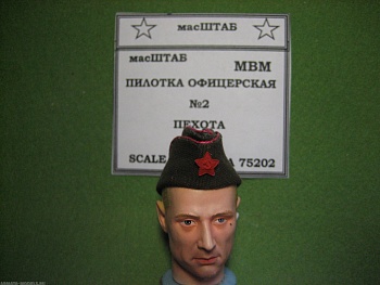 75202 Пилотка офицера РККА пехота № 2