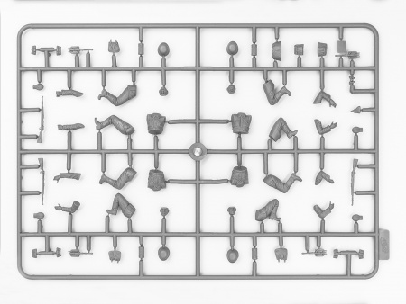 35801 7,62 cm Pak 36(r), немецкая пушка 2МВ с расчетом ICM
