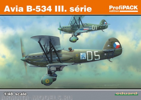8191 Самолет Avia B.534 (Eduard) 1/48 EDUARD