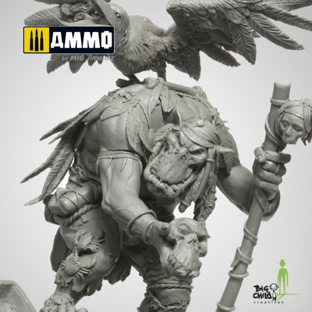 BCBS700010 Миниатюра Papa Jambo the Mighty Shaman BIG CHILD