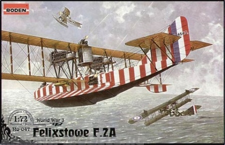 Rod047 Самолет FELIXSTOWE F.2A Roden