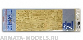 AW10015 Деревянная палуба для IJN Kongo