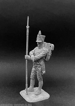 CHM-54296. Санитар медицинской службы, Франция 1812-15 гг. Материал - смола.