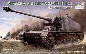 00350 САУ 12.8cm SELBSTFAHRLAFETTE L/61 STURER EMIL