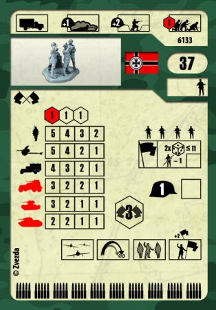 6133 Немецкий штаб 1939-1942гг. Звезда