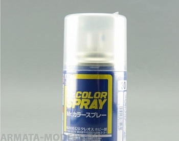 S030 Краска в баллончиках т.м. MR.HOBBY 100мл  FLAT CLEAR