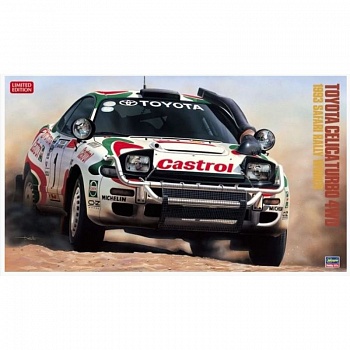 20309  Автомобиль Toyota Celica Turbo 4WD 1993 Safari Rally Winner (HASEGAWA) 1/24