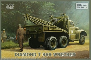 IBG72020 Грузовик Diamond T 969 Wrecker (IBG models) 1/72