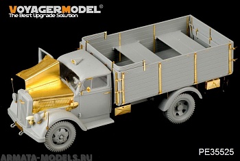 PE35525 Набор фототравления для WWII German Opel Blitz 3t. 4x2 Cargo Truck /   Cargo Bay(For DRAGON 6716)