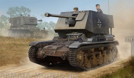 83808 САУ 5 cm Pak(t) Sfl.auf Fgst. Pz.Kpfw.35 R 731(f) Hobby Boss