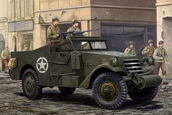 82452 БТР U.S. M3A1 White Scout Car Late Production