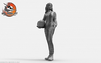 smk72010 Девушка пилот в вкк-6м (Не для свободной продажи)