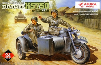 24-004ASUKA ZUNDAPP KS750 с экипажем