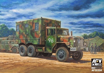 AF35304 Грузовик с кунгом M109A3 VAN SHOP (AFV CLUB) 1/35