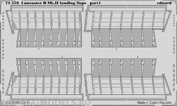 72578ED Lancaster B Mk.II landing flaps