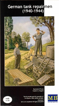 Набор фигурок MB3509 Фигуры Немецкий технический персонал (1941 - 1945 гг.)