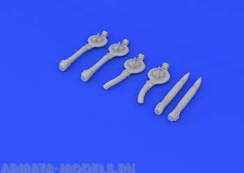 632033ED  B-17 superchargers (for HK Model kit) 1/32