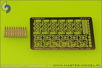 SM-350-073 Торпеды ВДВ USN Mark 13 (22,4 дюйма) с тележками - улучшенного типа (10 шт.)