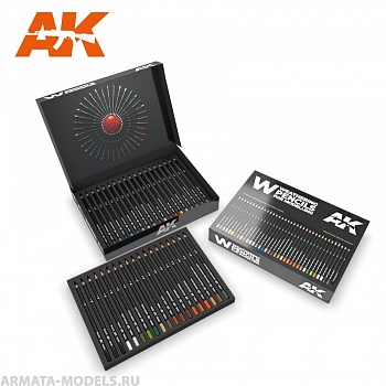 AK10047 WEATHERING PENCILS DELUXE EDITION BOX