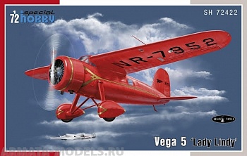 SH72422 Самолет Vega 5 Lady Lindy