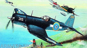 0835SM Самолет  F4U-1 Корсар (1:72)