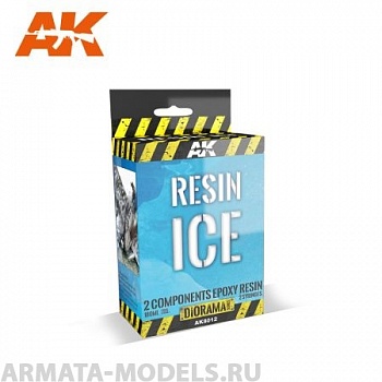 AK8012 Набор для создания льда ( эпоксидная смола) RESIN ICE - 2 COMPONENTS
