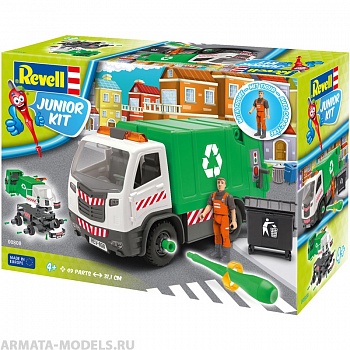 00808 Набор для детей: Мусоровоз с фигуркой