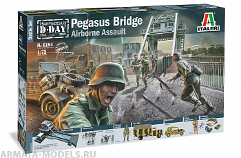 6194ИТ Набор WWII PEGASUS BRIDGE 1/72 (10013160/241120/0671781, ИТАЛИЯ )