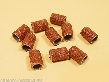 2432 Цилиндр наждачный, d  6,3 мм,зерно Р 120, 10 шт./уп., блистер