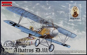 Rod012 Самолет ALBATROS D.III