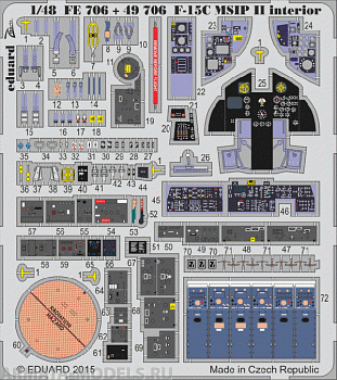 49706ED  F-15C MSIP II SA 1/48