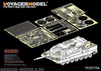 PE35775A Modern German Leopard 2A5 Basic (TAMIYA 35242)