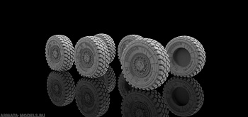 AM3620 Высокодетализированные колеса для Тайфун-К, 1/35