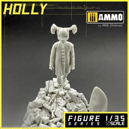 MR-AM86 Миниатюра Holly Creepy version Alternity Miniatures