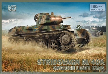 IBG72035 Танк Stridsvagn M/40 K Swedish light tank