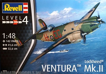 04946 Бомбандировщик Lockheed Ventura Mk. II времен Второй мировой войны