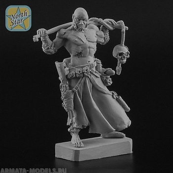 NSF54/32032 Post-nuclear nomad figure with resin base