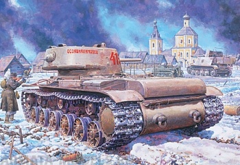 ЕЕ35120 КВ-1 обр.1942 ранняя версия Тяжелый танк