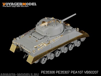 PE35306 Набор фототравления для 1/35 WWII US Army M4/M4 DV Mid Tank (For DRAGON 6511 6579/ TAM35190)