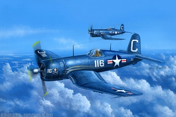 80386 Самолет F4U-4 Corsair early version