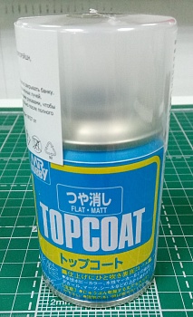 B-503 Лак матовый т.м.MR.HOBBY Topcoat Flat Spray 86мл