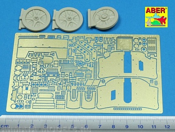 ABR-35-110  Дополнения для  PaK 97/38 German 7,5cm A/T gun (+ resin parts) для Dragon 1/35
