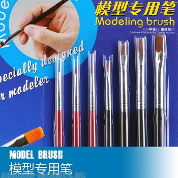 09900 Набор кистей Modeling Brush (7pcs set packing)