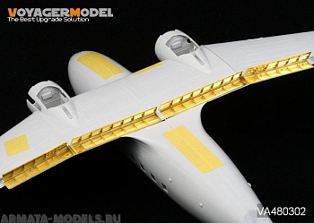 VA480302 Набор фототравления для 1/48 Douglas C-47 Flap (For TRUMPETER)