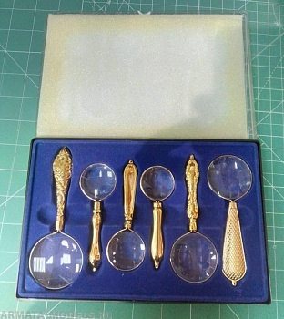 MI1407MG Подарочный набор увеличительных стекол, 6 штук