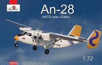АМ72313 Самолет Ан-28 Spirit Air, Blue Wing
